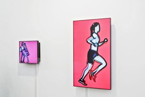Tina Kim Gallery & <a href='/art-galleries/kukje-gallery/' target='_blank'>Kukje Gallery</a>, Frieze London (5–8 October 2017). Courtesy Ocula. Photo: Charles Roussel.